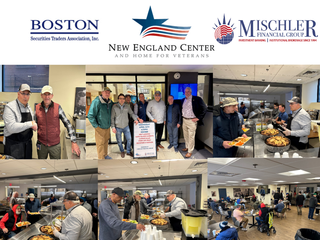 Team Mischler Joins with BSTA to Lend our Hands and Serve Veterans at New England Center and Home for Veterans