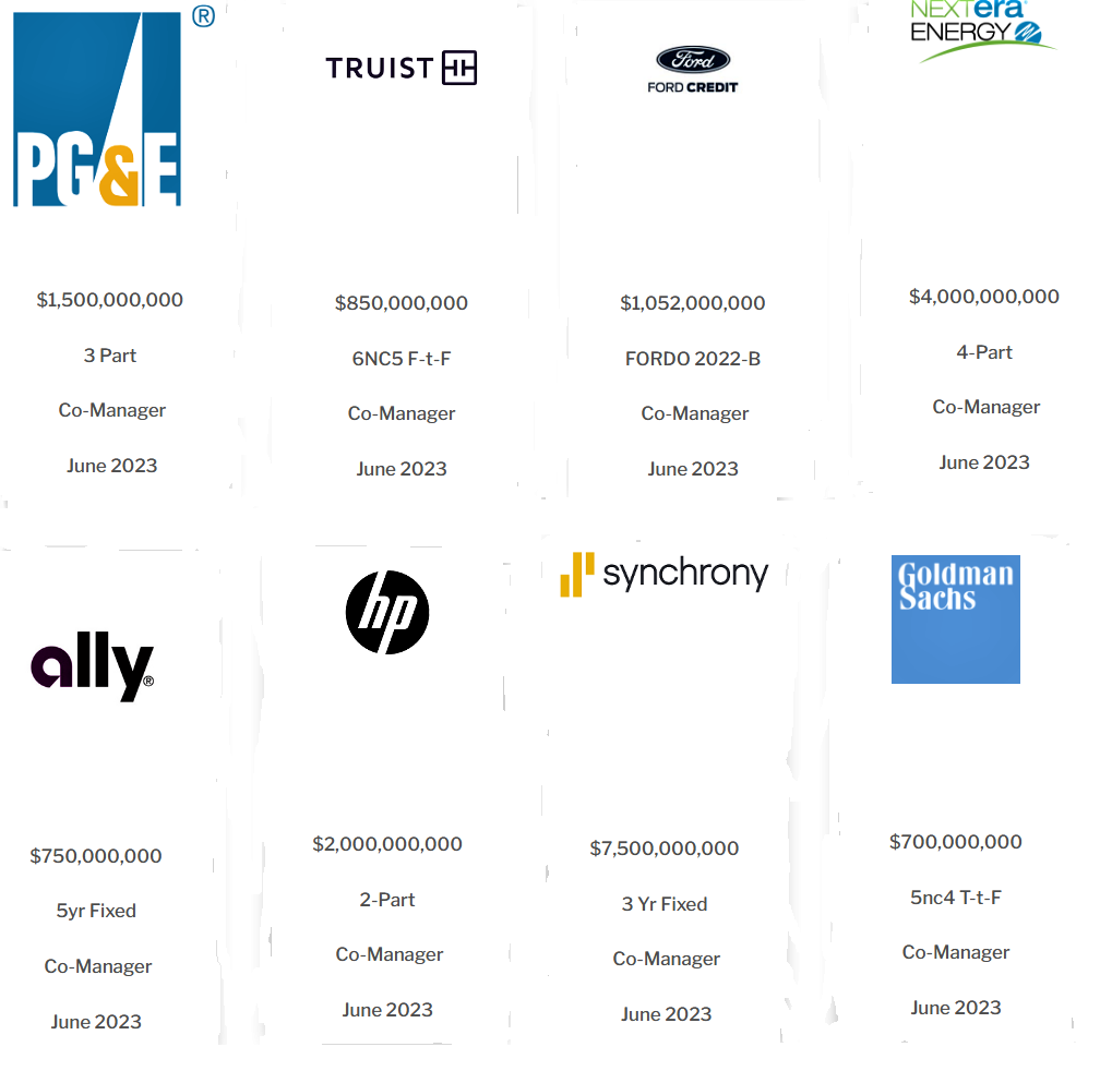 mischler debt capital markets activity june 2023